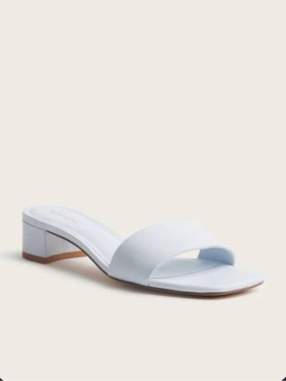 *EXCELLENT CONDITION* Reformation Mandy Minimal Block Heel Mule